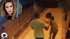 רובי פורת שובל מותקפת, צילום: צילום מסך מטוויטר דניאל עמרם